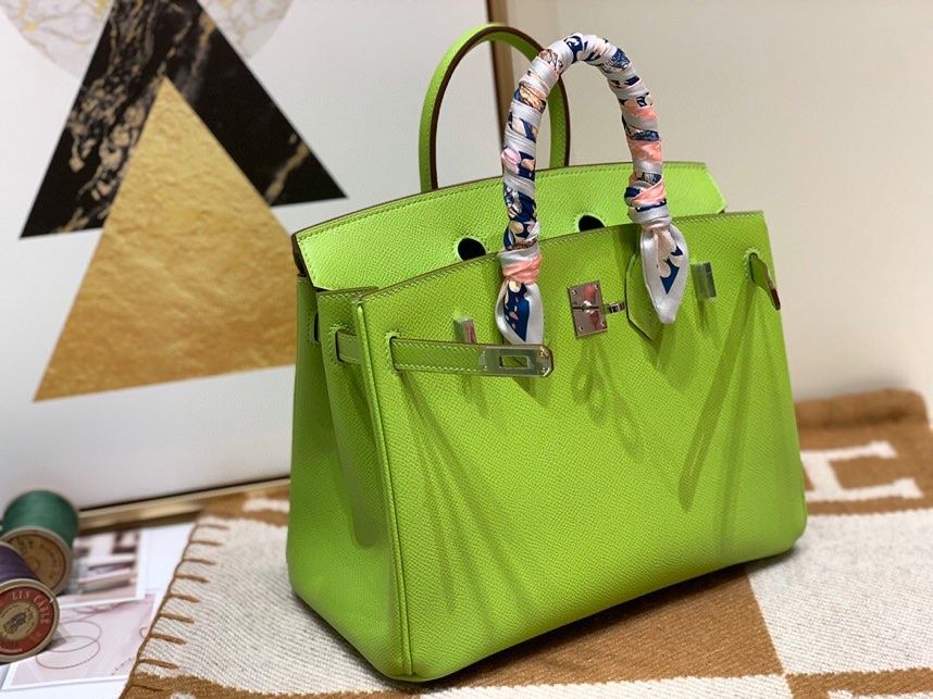 Whosale Orginal 25cm Green Brikin Bag 
