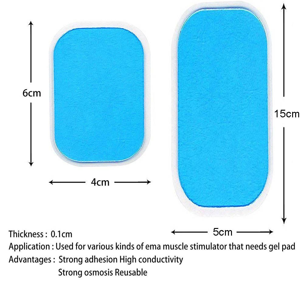 Gel Pads For EMS Abdominal ABS Trainer Muscle Stimulator Exerciser