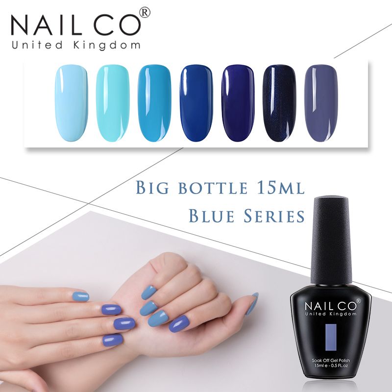 bureau type Treble Winkel Voor Nagel Gel Online, Nail Gel Nailco Blue Series Lucky Poolse 150  Pure Kleuren Langdurige Lak Hybride Esmalte Nagels Design Tegen Prijzen Als  7,96 € Stuk |DHgate