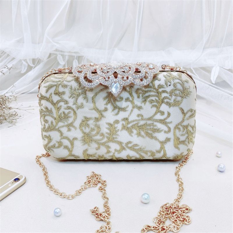 brides bag on day of wedding