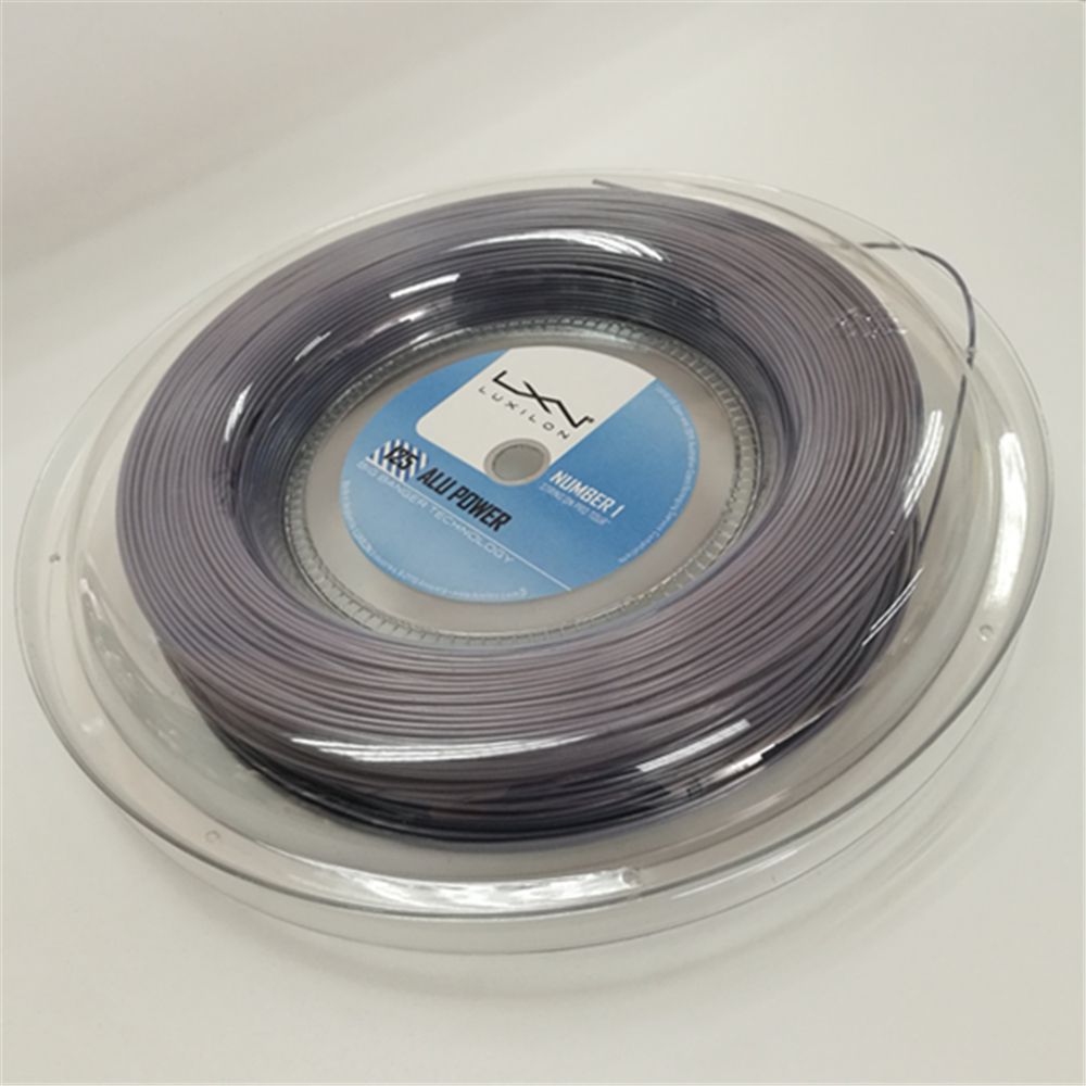 Best Quality 200m Reel Polyester Alu Power Rough 1.25mm Tennis String 