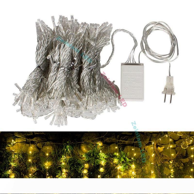 christmas window net lights