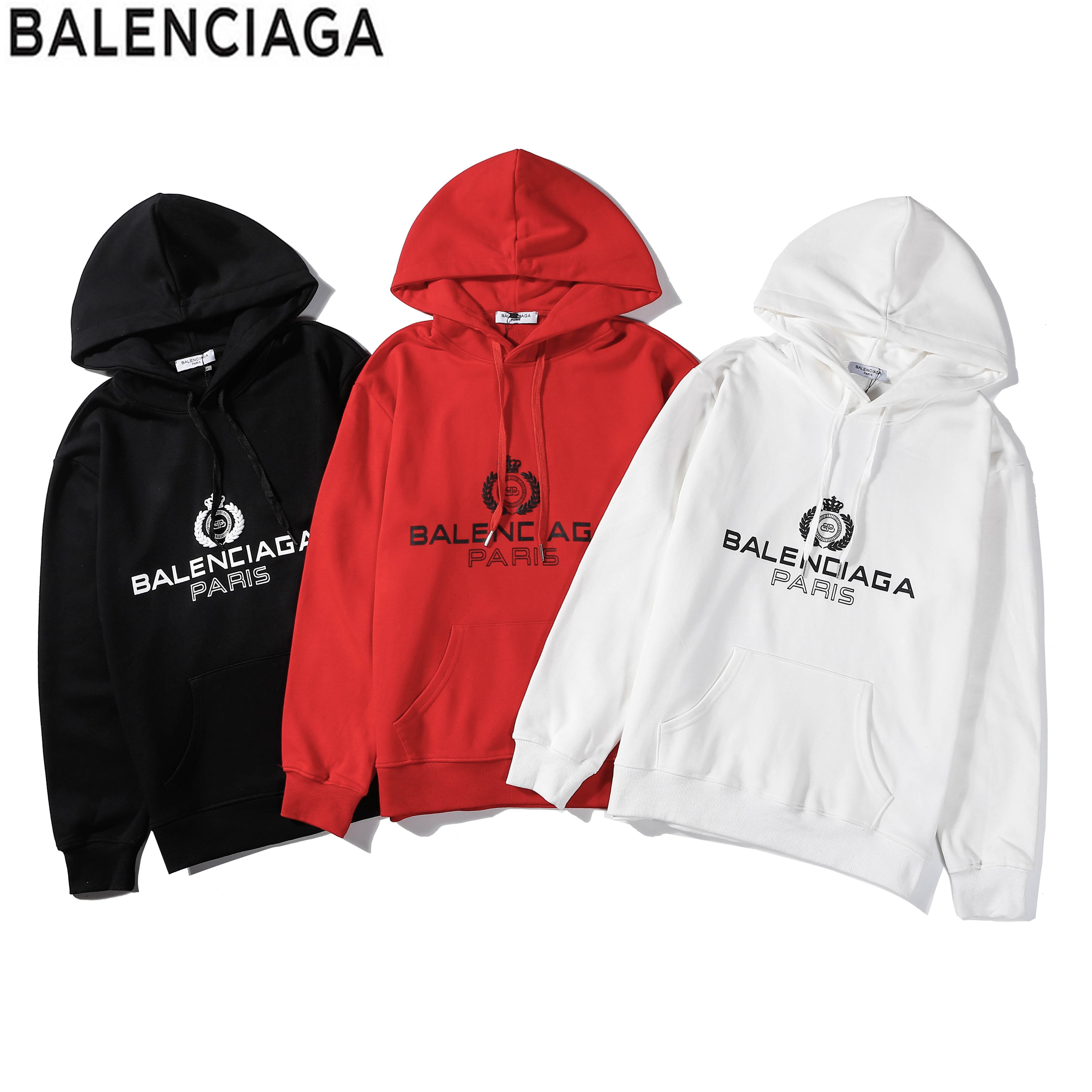 Compre Para Hombre De La Calle Principal Con Capucha Sudaderas Balenciaga  Imprimir O Cuello Con Capucha Mujeres De Los Hombres De Hip Hop Suelta  Invierno Sudaderas Más El Tamaño M 2XL A