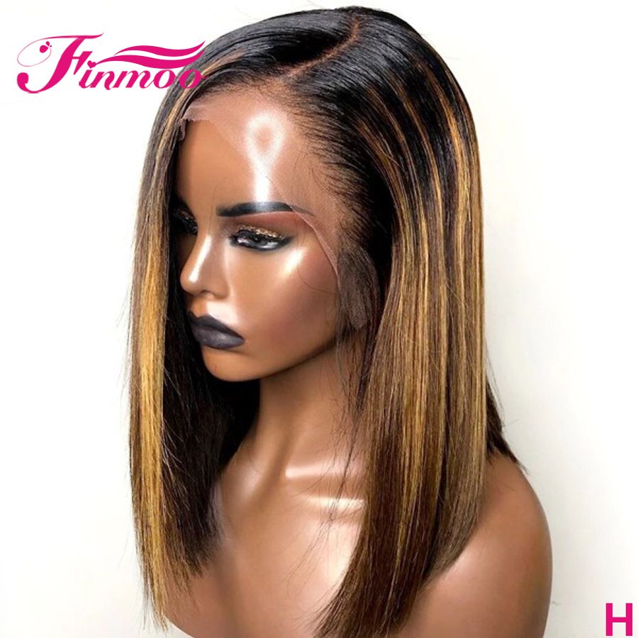 Highlight Colored Honey Blonde Bob Lace Front Human Hair Wigs With Baby Hair Brazilian Remy 13x6 Lace Wig For Black Women 180 100 Real Hair Wigs Remy Curly Hair From Stylishoutlet618 227 46 Dhgate Com