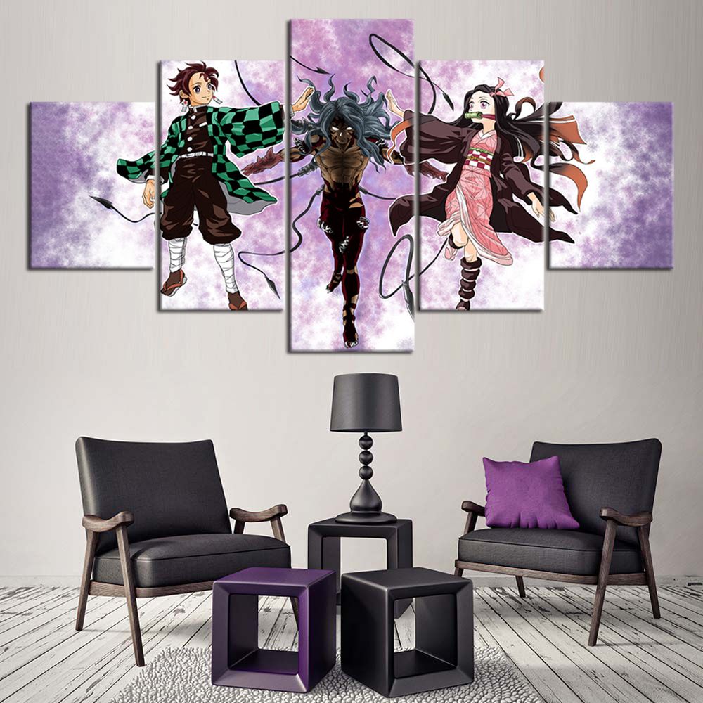 11x17inches 28cmx43cm Anime Demon Slayer Poster-Room Decoration-Cafe Bar-Home Decoration Theme 