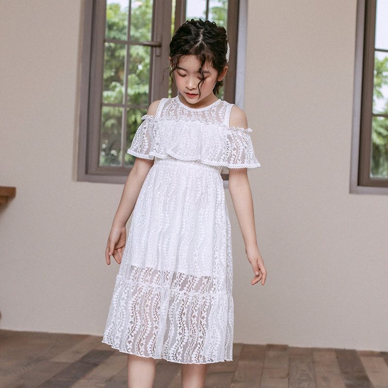 white lace dress for teenage girl