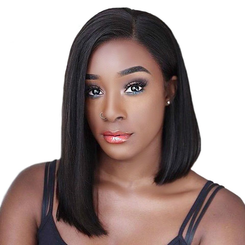 asymmetrical bob wig