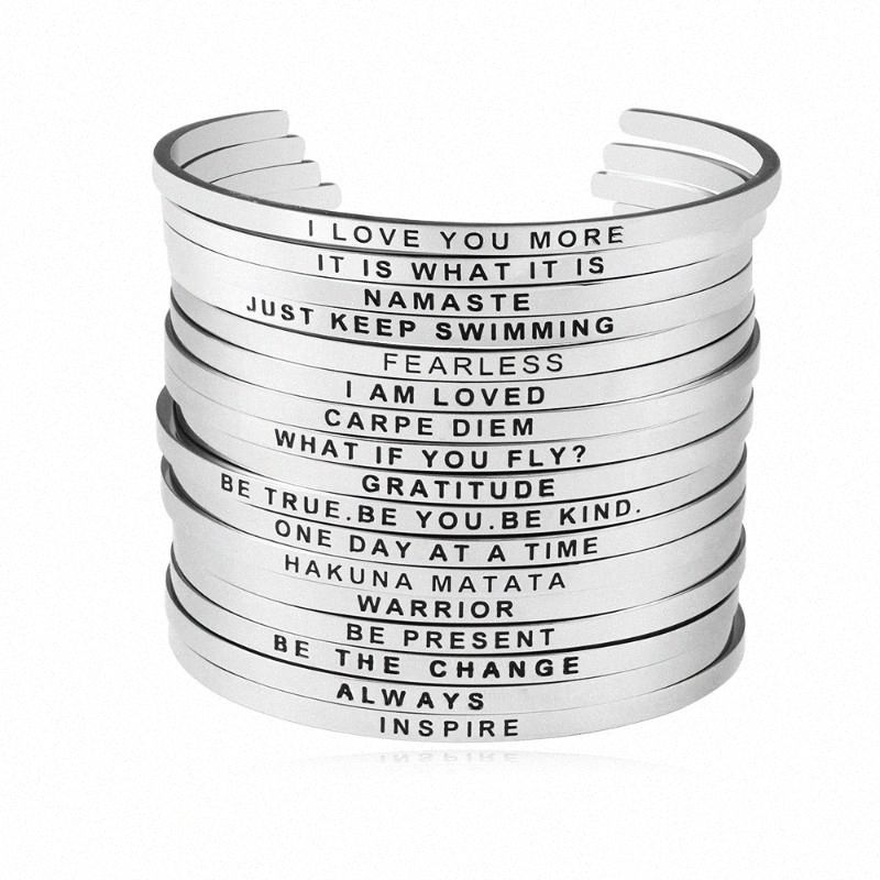 custom mantra bracelets