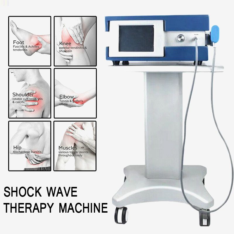 Machines Shock Wave Therapy Electric Deep Impulse Muscle Stimulator