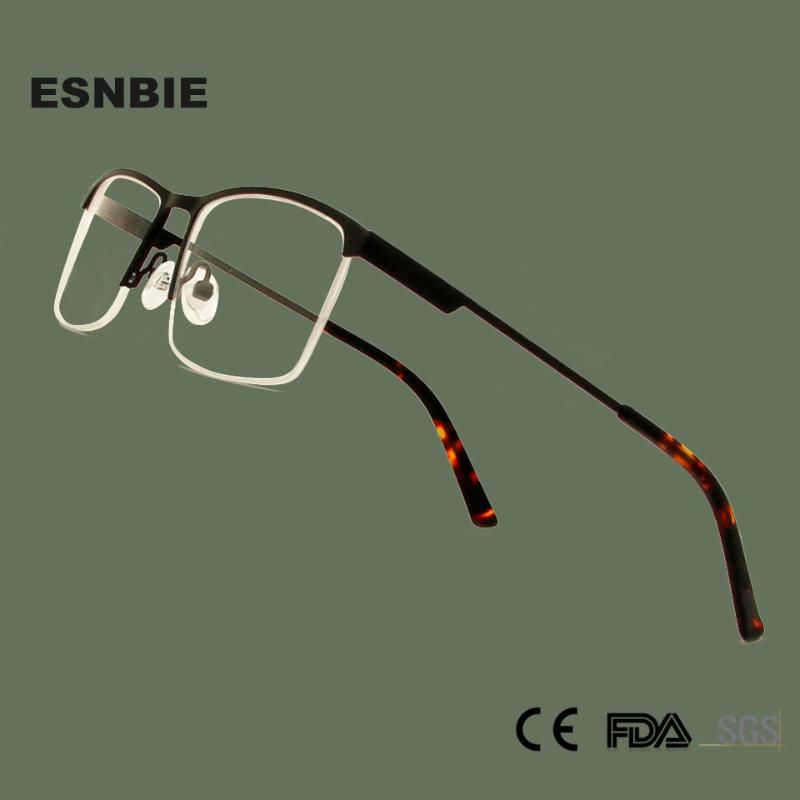 mens designer rimless eyeglasses