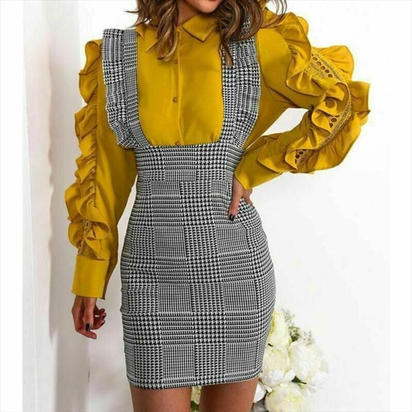 dog tooth pinafore