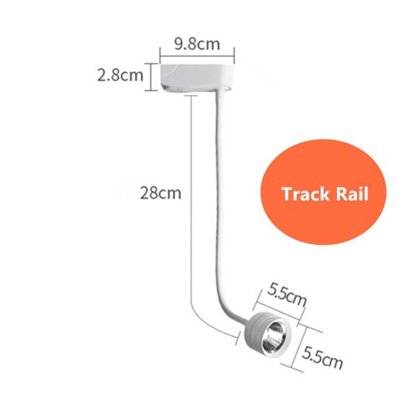 White-trail rail