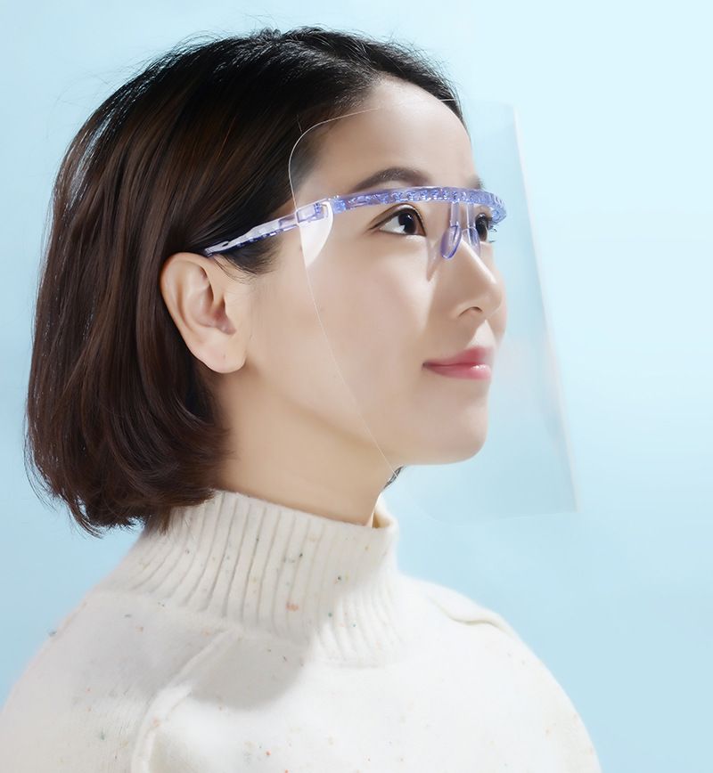 2021 US Stock New Clear Protective Face Shield Mask ...