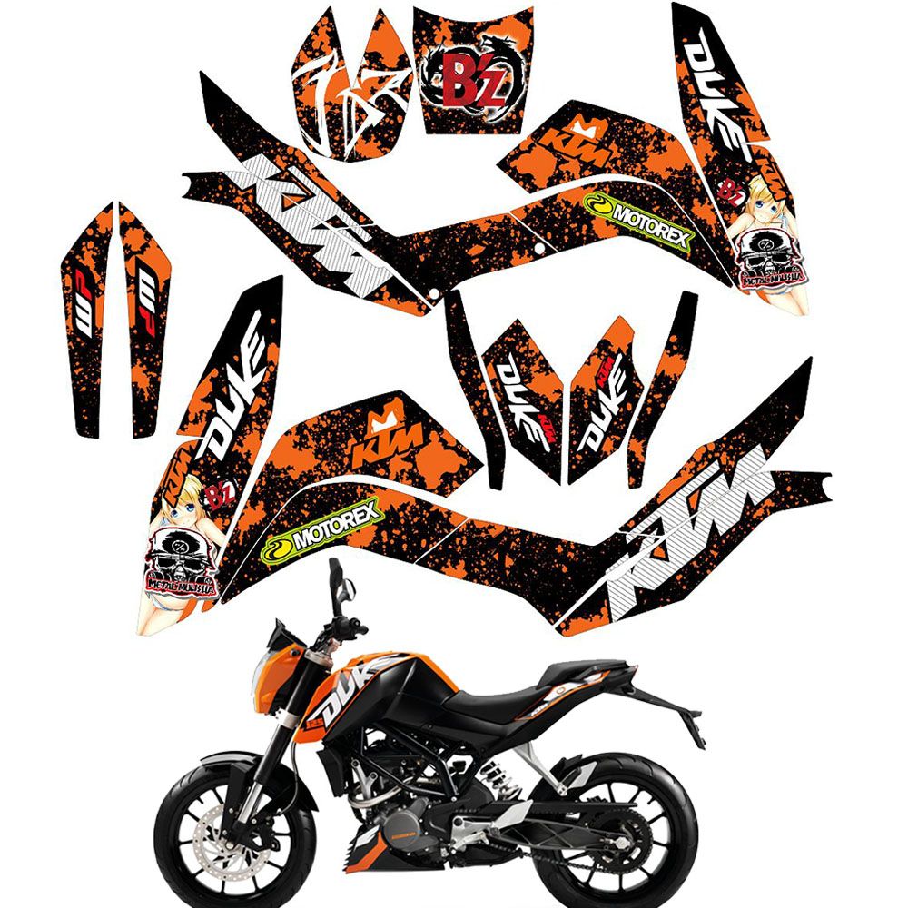 Наклейки KTM SXF 250 2008
