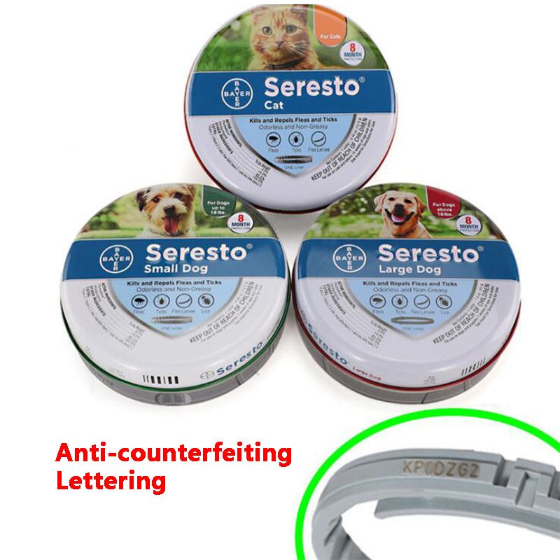 2020 Bayer Animal Health Seresto Flea Tick Collar For Dogs Cats Up To 8