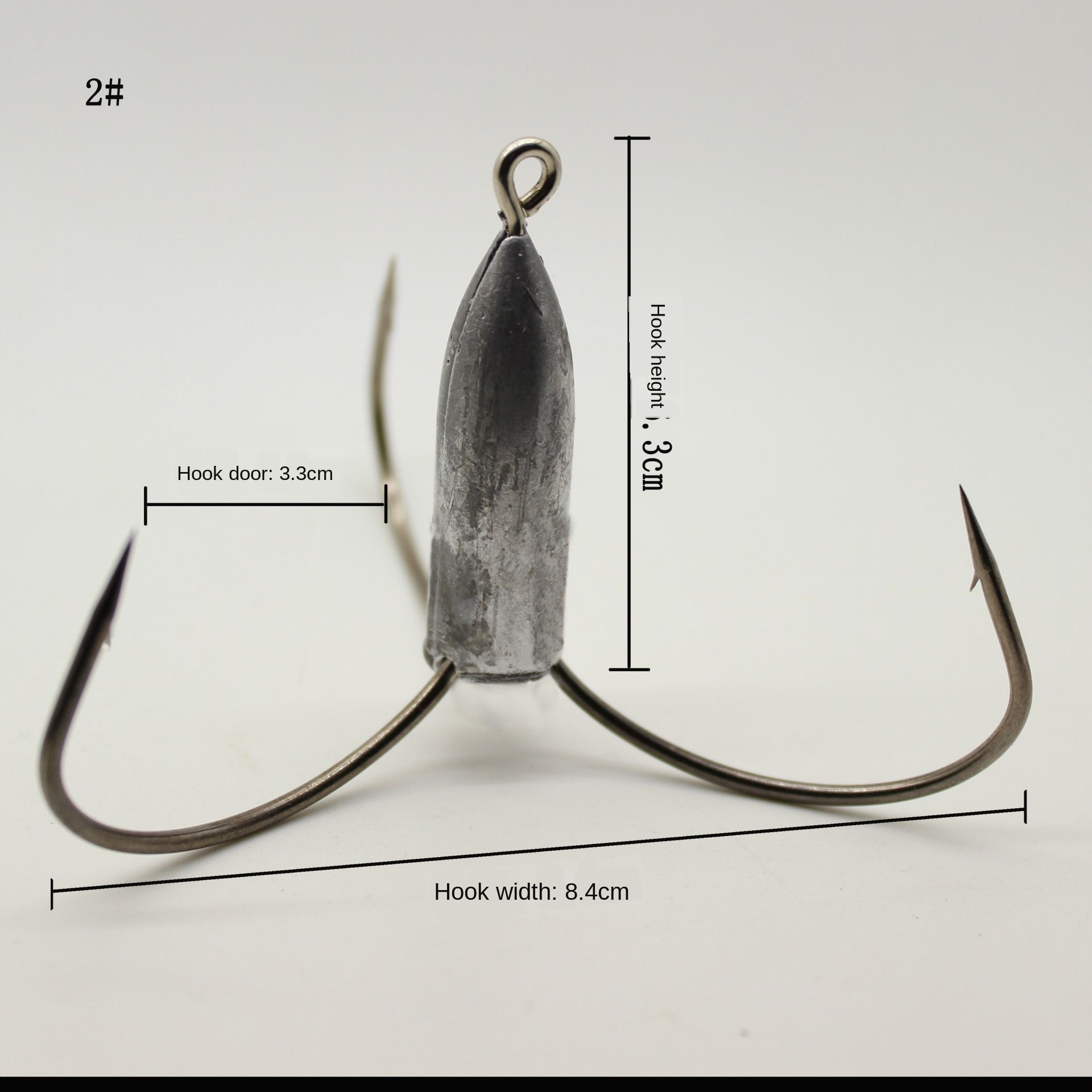 barbed hooks