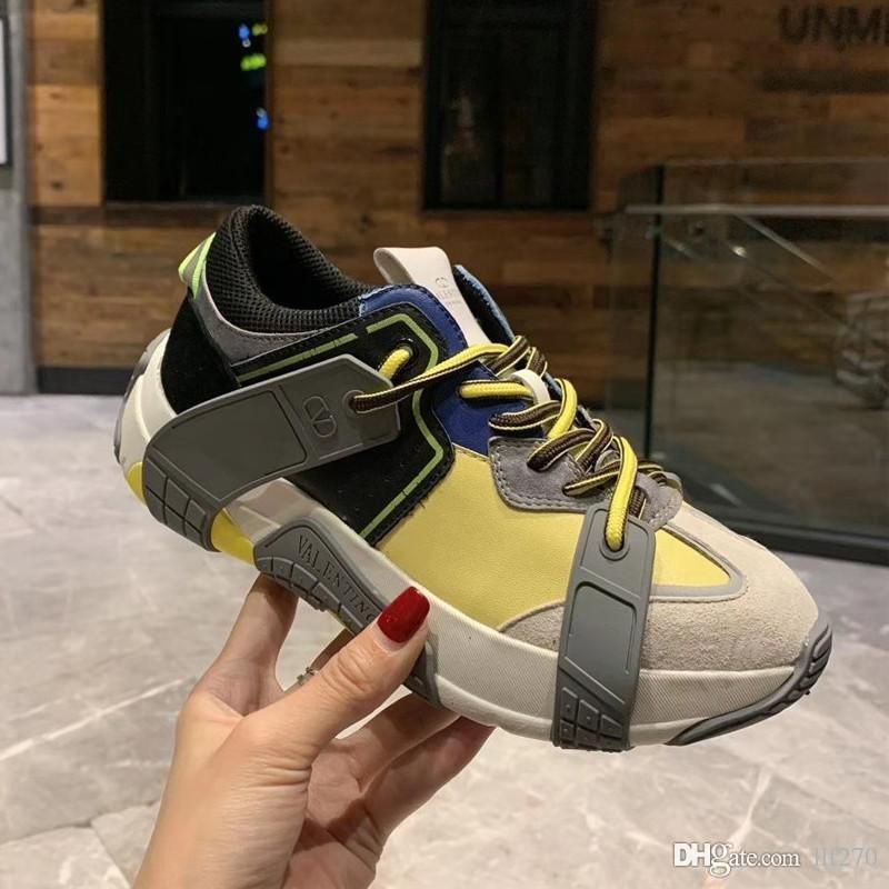 thick sole slip on sneakers