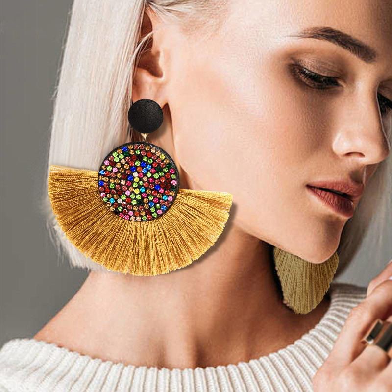 Zhi Ni Nuevos Pendientes De Borlas Bohemio Joyas De La Boda Zhi Ni Nuevos Pendientes De Borlas Bohemio Joyas De La Boda