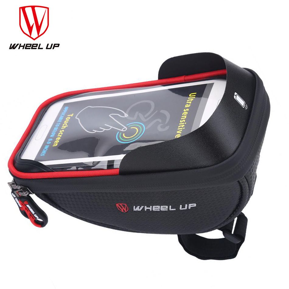 Wheel Up Rainproof Bicycle Bag Frame Front Top Tube Cycling Bag 6in Phone Case Touch Screen Bag Mountain Bike Mobile Phone Pouch Mx200717 Bicycle Bags Pannier Rack From Landong09 11 95 Dhgate Com