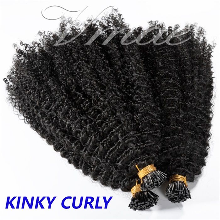 (Curly Kinky) pointe I 100 g Double Drawn