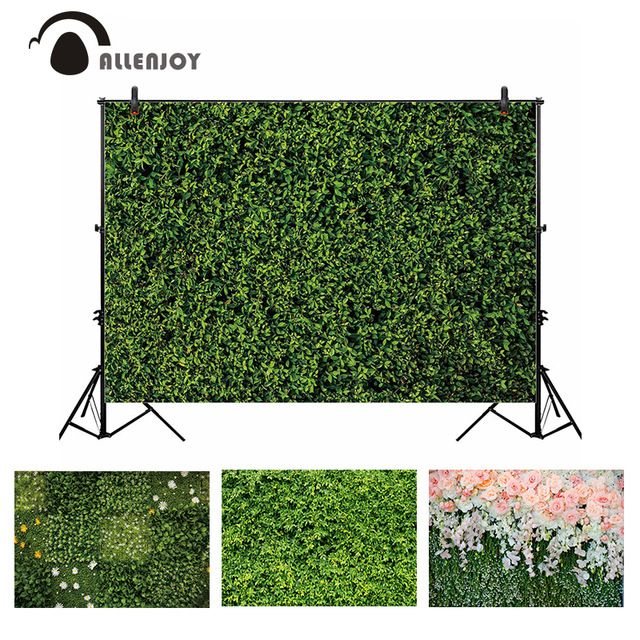 satin al arkaplan allenjoy photocall fon yesil cimen yapraklari dugun bahar doga cicek fotograf fotografcilik arka plan kabini tl112 51