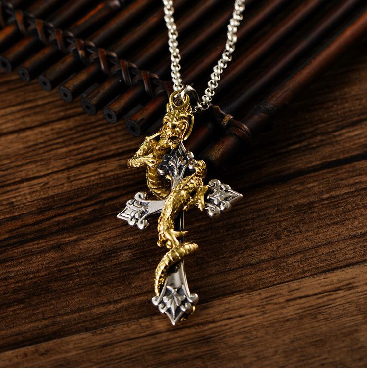 Whole 925 Sterling Silver Cross Golden Dragon Pendant For Men Trendy Rock Punk Pendants Without Chain Mens Accessories Gift Small Necklaces Necklace From Queqin 37 19 Dhgate Com - Mens Sterling Silver Dragon Pendant Whole 925 Sterling Silver Cross Golden Dragon Pendant For Men Trendy Rock Punk Pendants Without Chain Mens Accessories Gift Small Necklaces Necklace From Queqin 37 19 Dhgate Com - Mens Sterling Silver Dragon Pendant