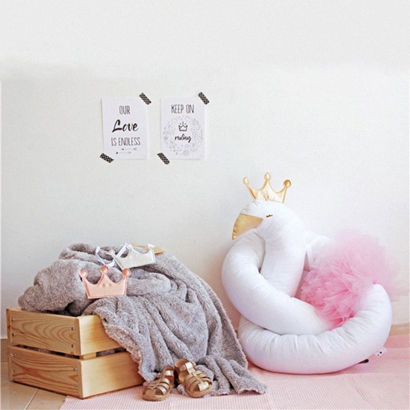 swan cot bed bedding