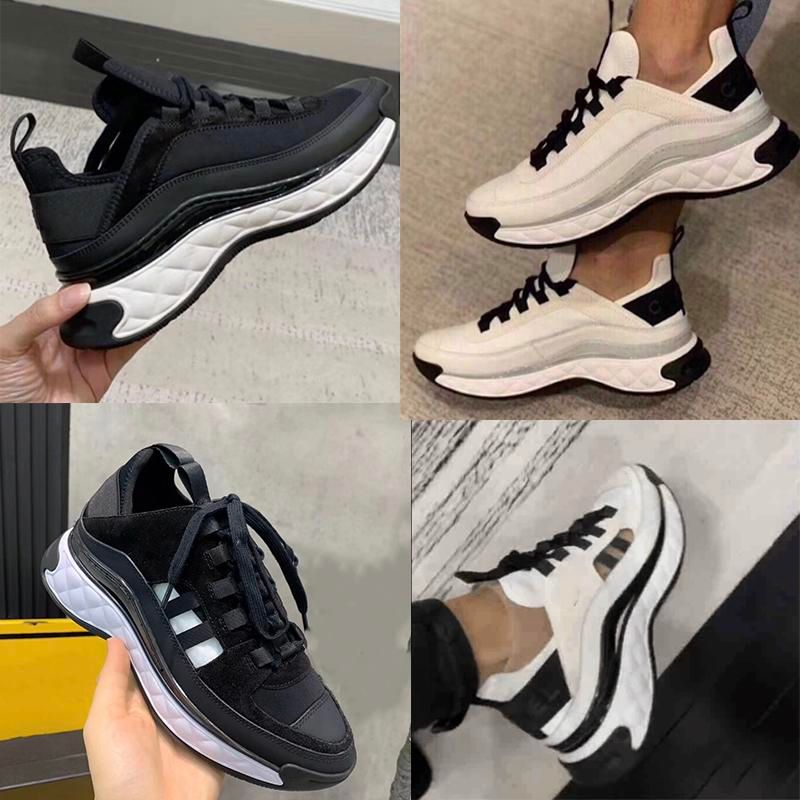 velvet platform trainers