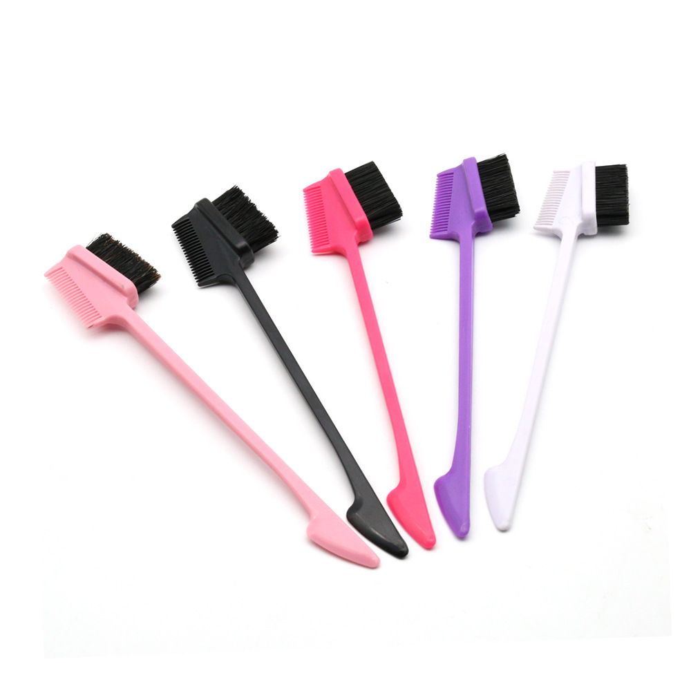 Beauty Double Sided Edge Control Hair Comb Hair Styling Tool Hair Brush