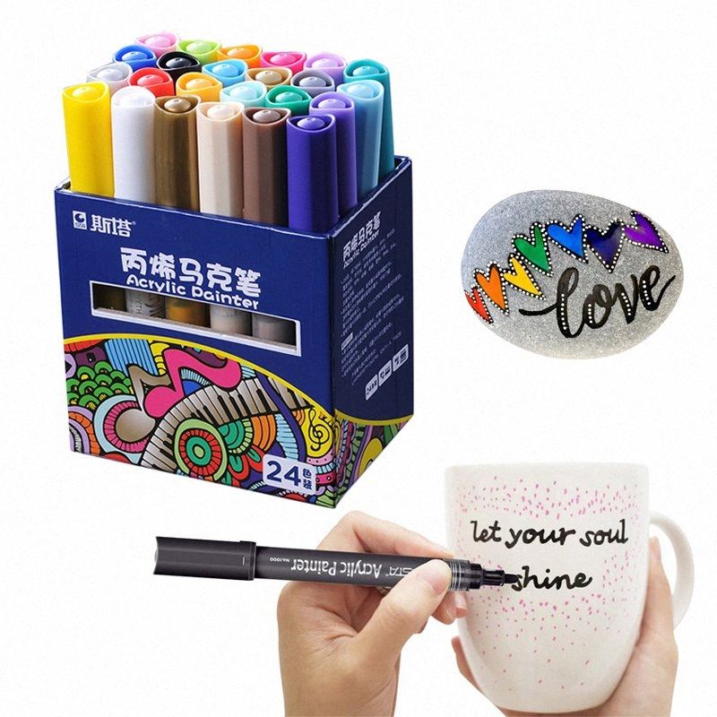 Sta Acrylic Paint Marker Pen Marker Sketch Stationery Painting Crafting Graffiti Glass Ceramic Art Painting Drawing B9qf Good Presents For Kids Gifts For Preschoolers From Qianeyes 32 51 Dhgate Com