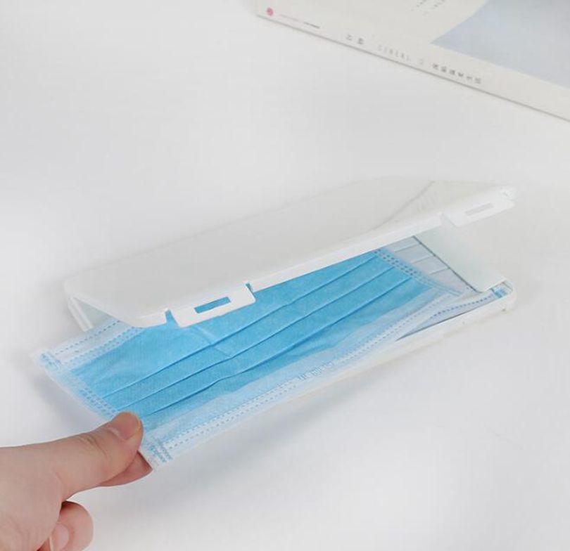 2021 7Styles Mask Case Disposable Face Masks Container PP Plastic Mask