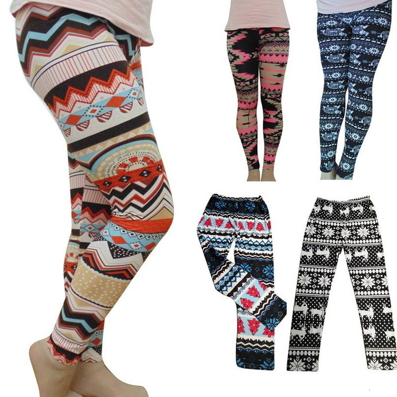 womens print leggings