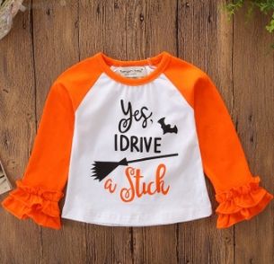 #1 halloween girls shirts