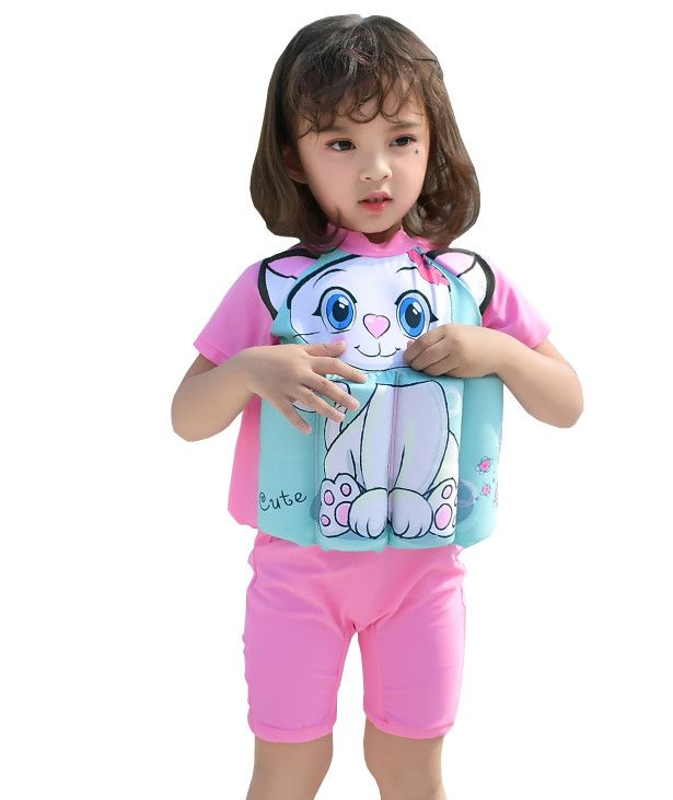 Soft Swimwear Safety Buoyancy Float Suit Baby Clothes Toddler Child Kid Boy Girl