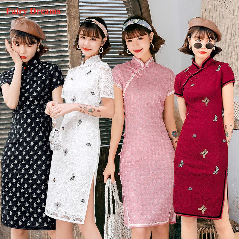 plus size cheongsam dress