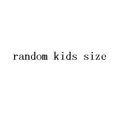 random kids size