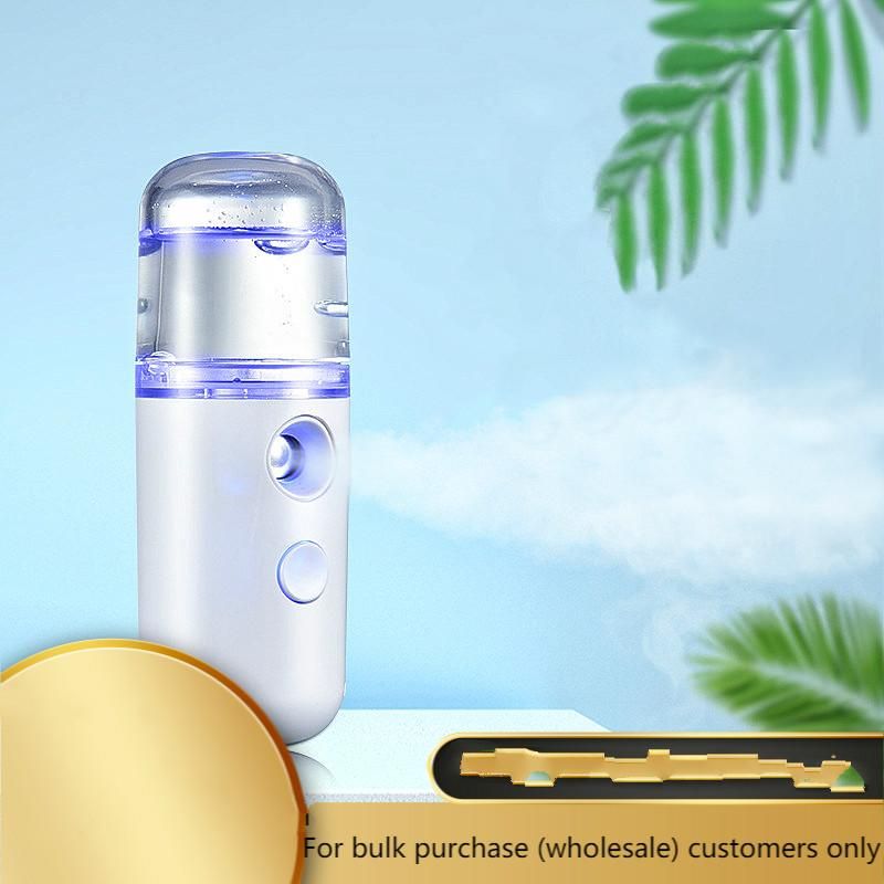 2020 Face Sprayer Cool Mist Facial Steamer Deep Hydrating Home Travel Portable Face Steaming