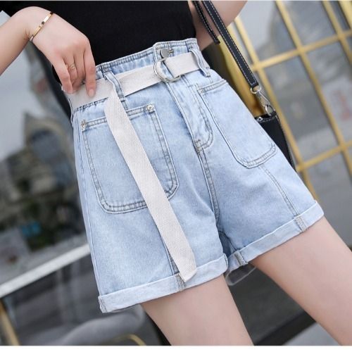 high waisted shorts on chubby girl