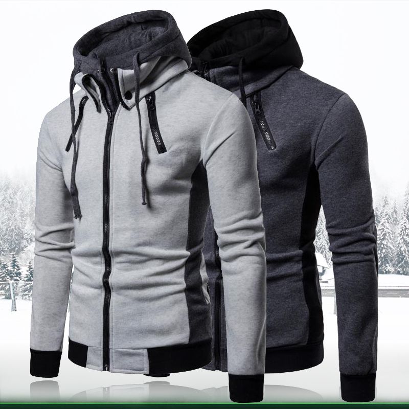 mens turtleneck hoodie