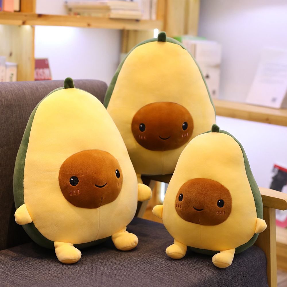 stuffed toy avocado