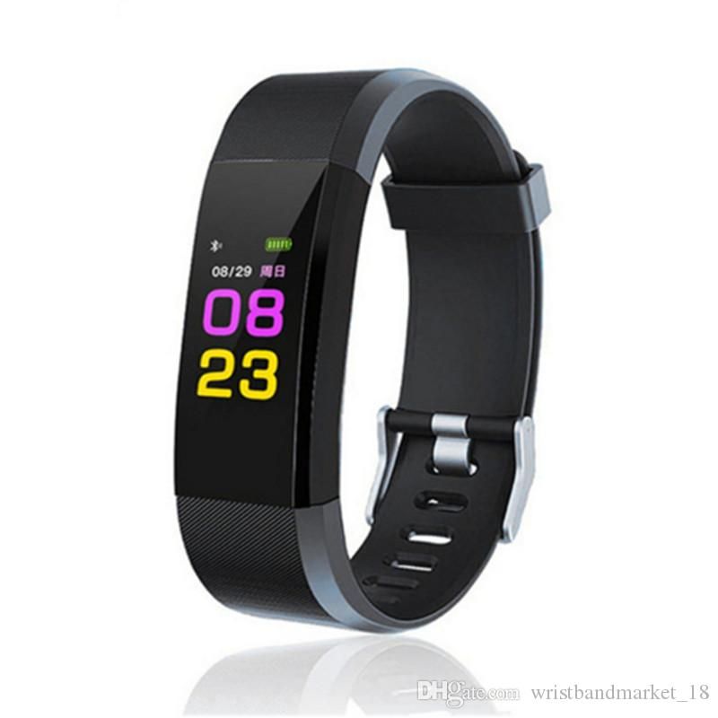 color lcd screen id115 plus smart bracelet