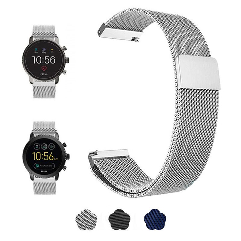 fossil q explorist gen 4 stainless steel