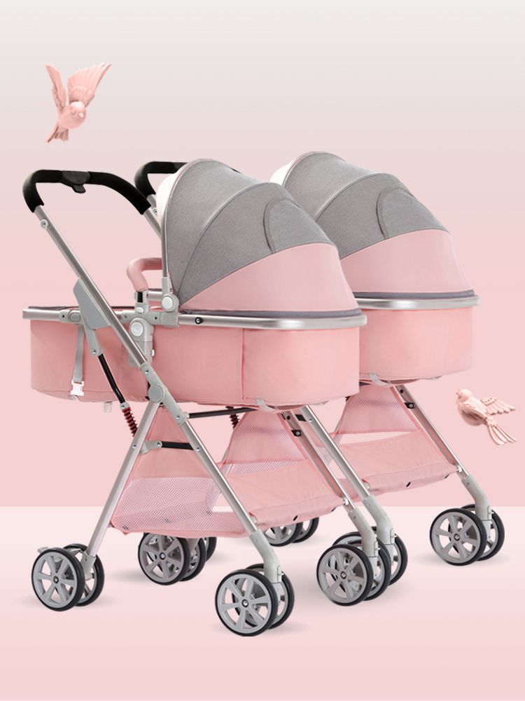 designer double stroller