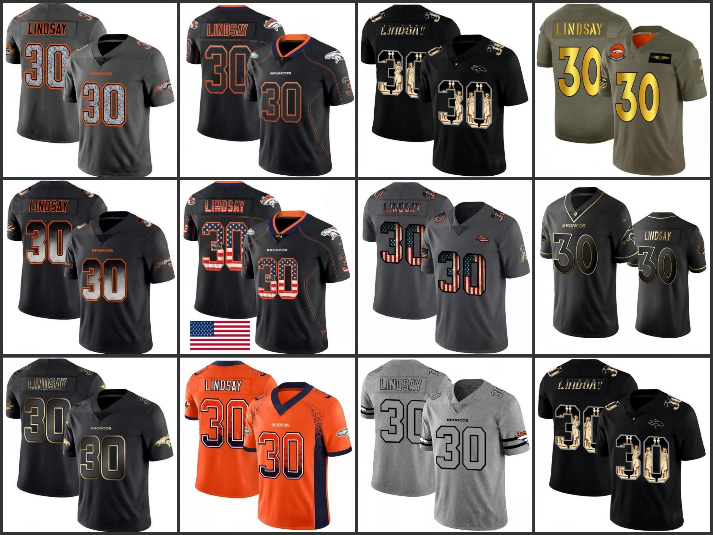 phillip lindsay jersey youth