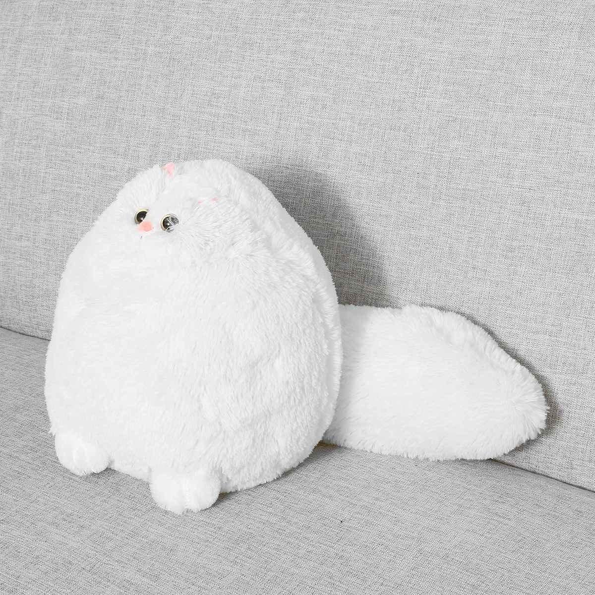 fluffy cat toy