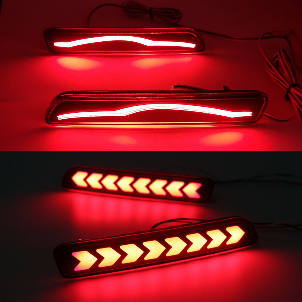 2020 LED Reflector Car Brake Lights Rear Bumper Lamp Brake Tail Lamp