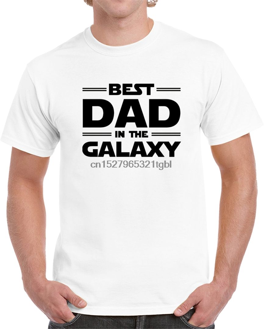 best dad in the galaxy t shirt