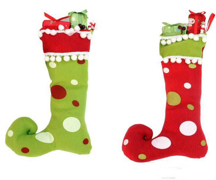 New Cute Santa Claus Elf Shoe Boots Suspenders Pant Candy Gift Bag Small Sack Stocking Filler Boot Pendant Christmas Decoration Epacket Outside Christmas Decorations Outside Xmas Decorations Sale From Highqualityok3 12 09 Dhgate Com