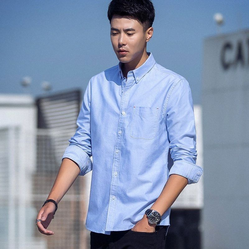 business casual oxford shirt