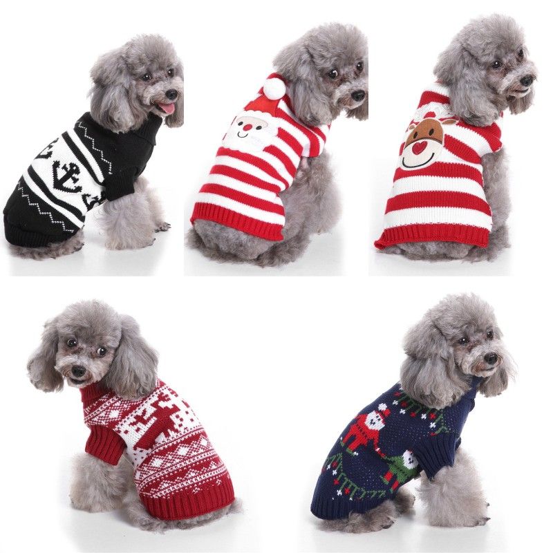 puppy christmas sweater